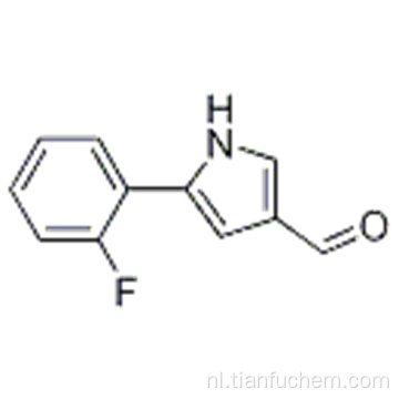 1H-Pyrrool-3-carboxaldehyde, 5- (2-fluorfenyl) - CAS 881674-56-2